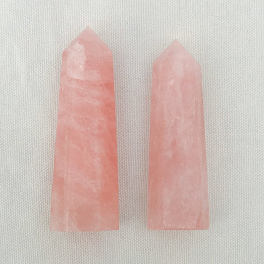 Rose Quartz Towers | Sussex Stones Crystal Shop