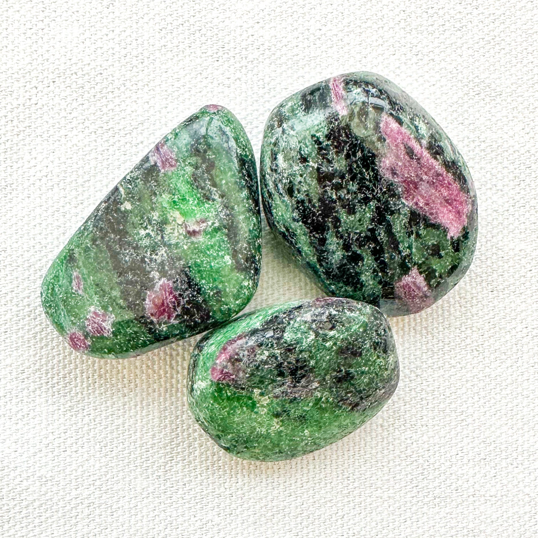 Ruby Zoisite Tumble Stone - Sussex Stones Crystal Shop