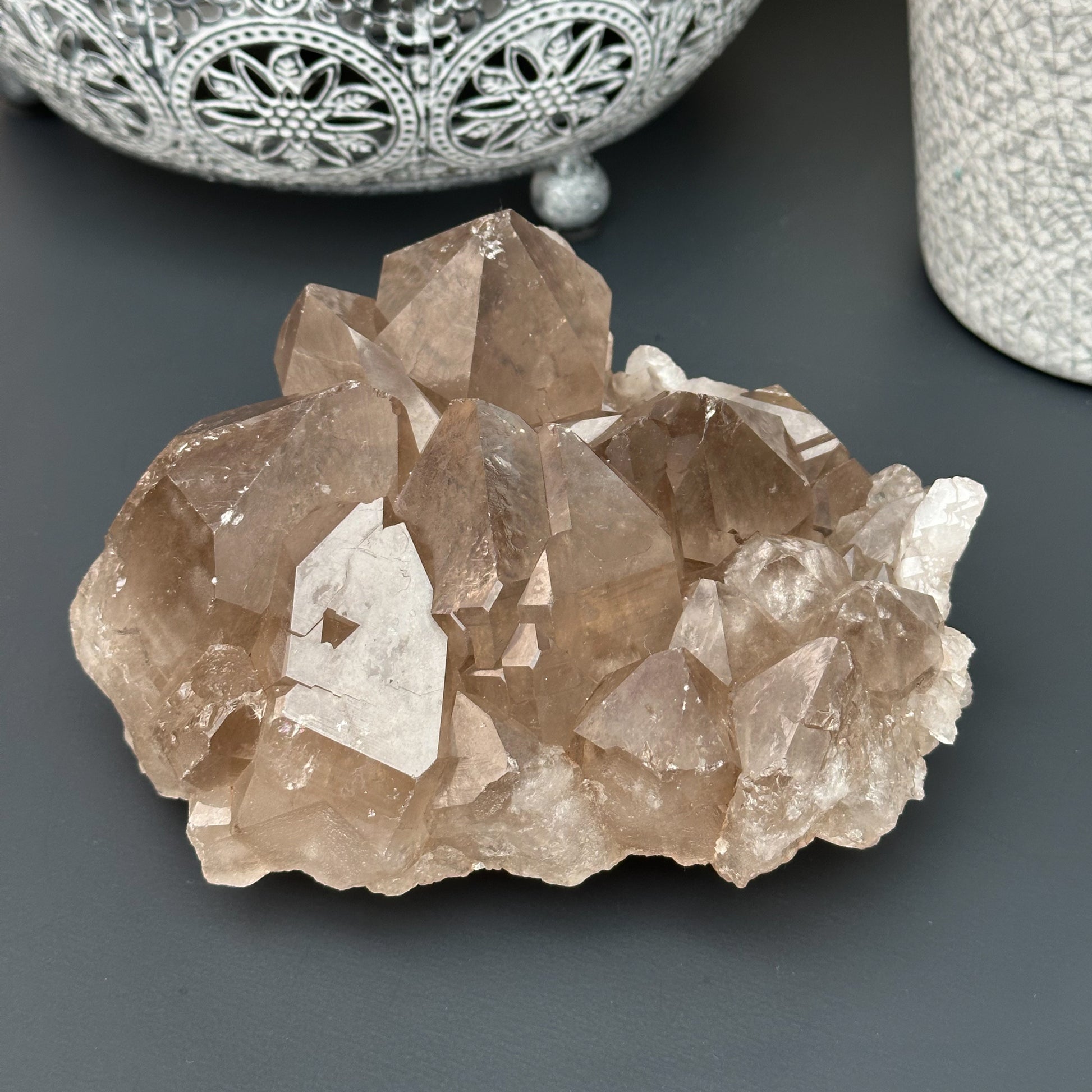 Smokey Quartz Cluster - Sussex Stones Crystal Shop