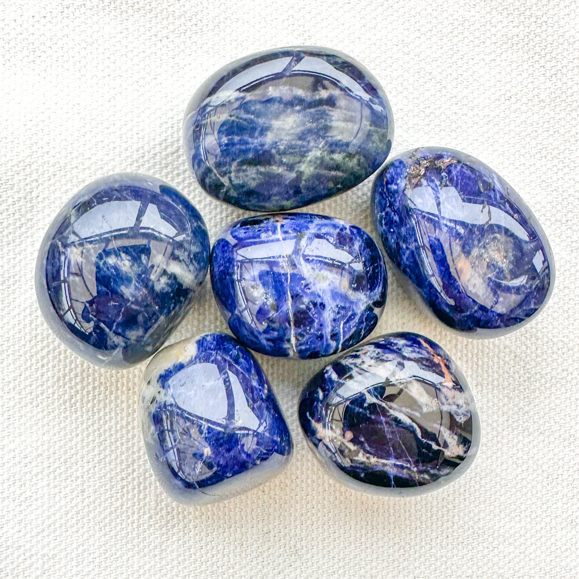 Sodalite Tumble Stones - Sussex Stones Crystal Shop