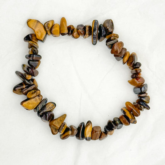 Tigers Eye Chip Bracelet - Sussex Stones Crystal Shop