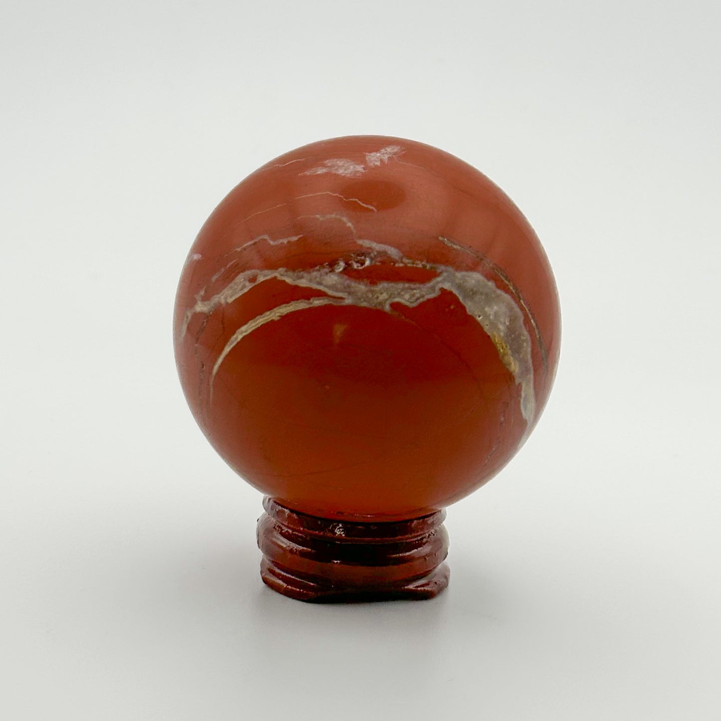 Red Jasper Sphere - Sussex Stones Crystal Shop