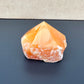 Orange Calcite Cut Base Point 60mm - Sussex Stones Crystal Shop