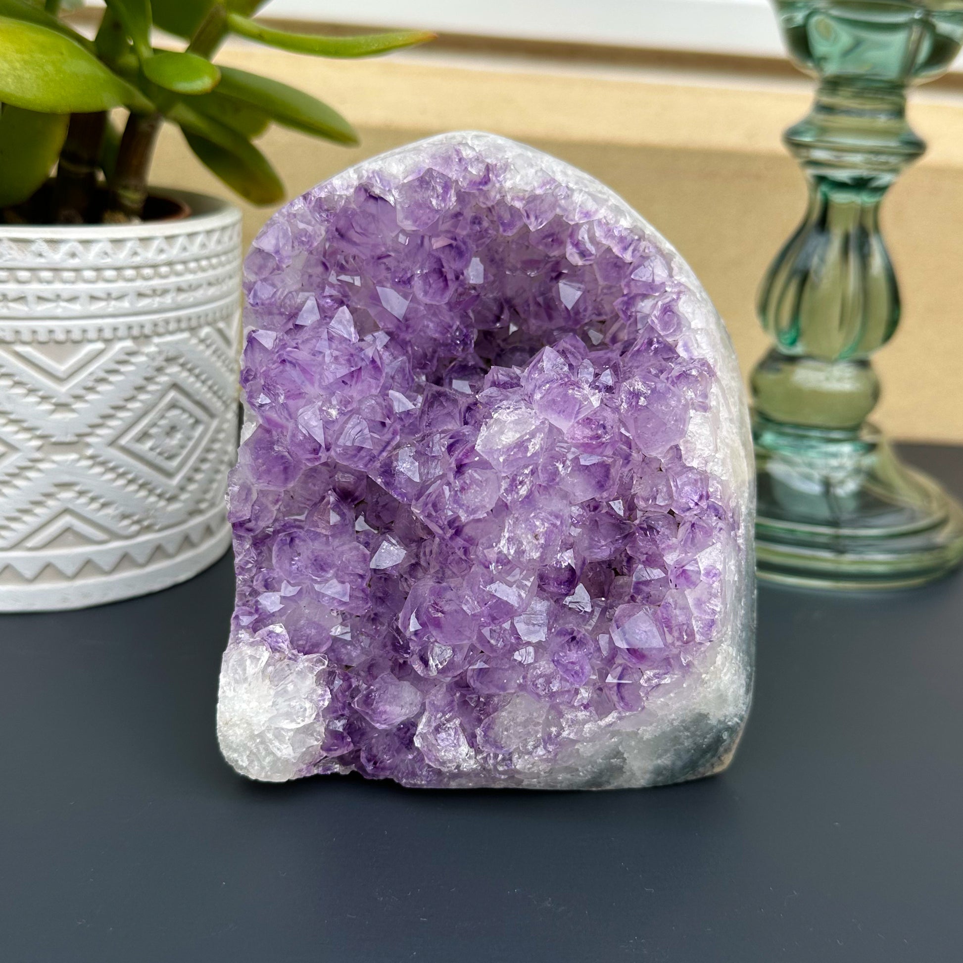 Amethyst Cut Base Druzy - Sussex Stones Crystal Shop