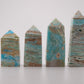 Caribbean Calcite Tower - Sussex Stones Crystal Shop