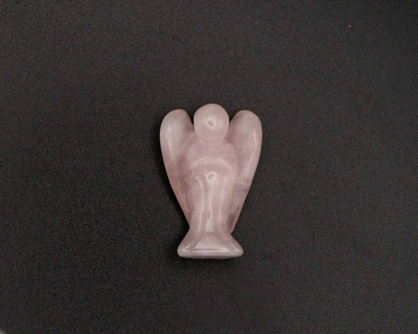 Rose Quartz Pocket Angel, Crystal Angel - Sussex Stones Crystal Shop